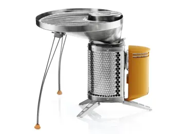 CampStove Portable Grill Odun Yakıtlı Kamp Ocağı Izgarası