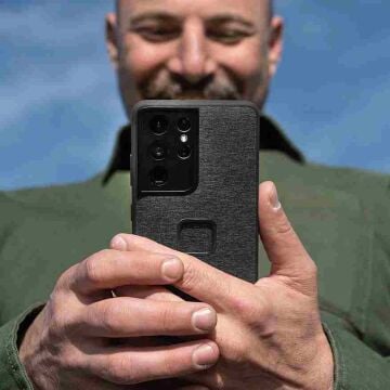 Everyday Case Galaxy S21 Ultra Manyetik Telefon Kılıfı - Charcoal