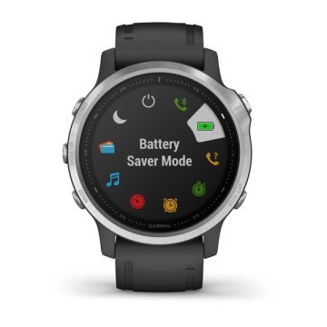 Garmin Fenix 6S Gümüş-Siyah Multispor GPS Akıllı Saat