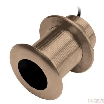 Bronze Thru-Hull Mount Transducer with