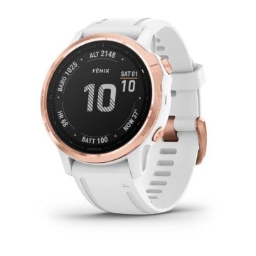 Garmin Fenix 6S Pro Rose Gold - Beyaz Multispor GPS Akıllı Saat