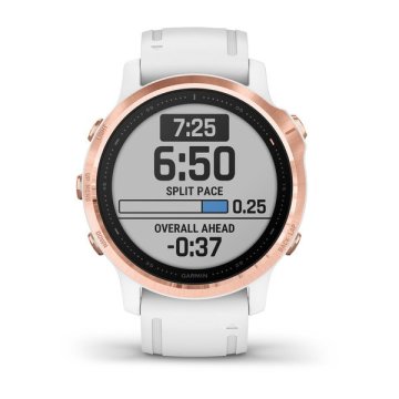 Garmin Fenix 6S Pro Rose Gold - Beyaz Multispor GPS Akıllı Saat