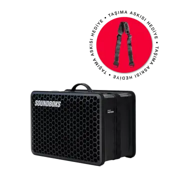 Go - Outdoor Bluetooth Hoparlör | Shoulder Strap Taşıma Askısı Hediyeli