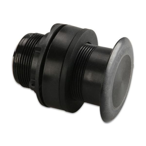 lastic Thru-Hull Mount Transducer with Depth & Tem