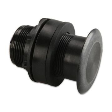 lastic Thru-Hull Mount Transducer with Depth & Tem