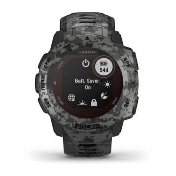 Garmin Instinct Solar Camo Akıllı Saat - Grafit Kamuflaj