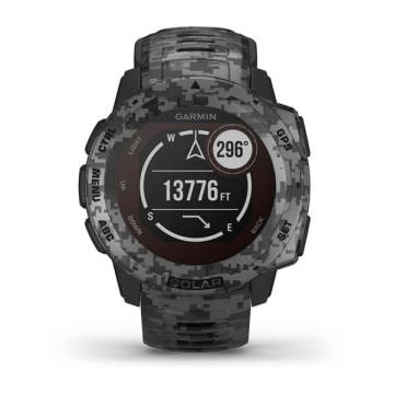 Garmin Instinct Solar Camo Akıllı Saat - Grafit Kamuflaj