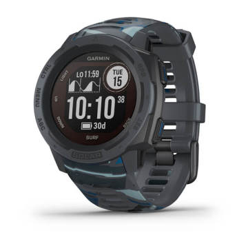Garmin Instinct Solar Sörf Akıllı Saat - Siyah