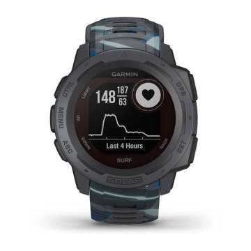 Garmin Instinct Solar Sörf Akıllı Saat - Siyah