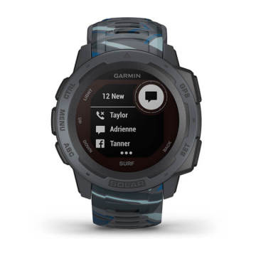 Garmin Instinct Solar Sörf Akıllı Saat - Siyah