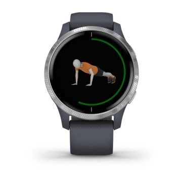 Garmin Venu Gümüş - Granit Mavi Akıllı Saat