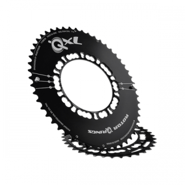 ROTOR Ayna Dişlisi Q-XL 50AT BCD110x5 - dış - siyah - aero
