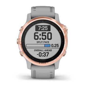 Garmin Fenix 6S Pro Sapphire Rose Gold - Gri