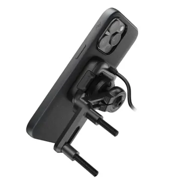 Motorcycle Brake/Clutch Mount Qi2 Şarjlı Telefon Bağlantı Aparatı