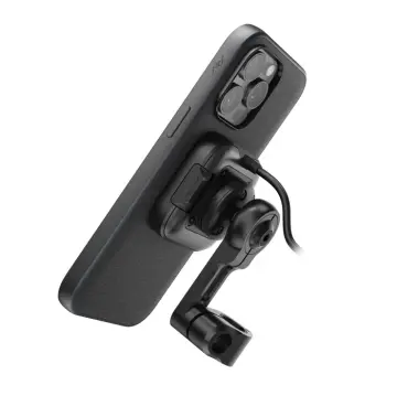 Motorcycle Mirror Mount Qi2 Kablosuz Şarjlı Telefon Bağlantı Aparatı