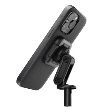 Motorcycle Mount / Stem Mount: Charging - Black