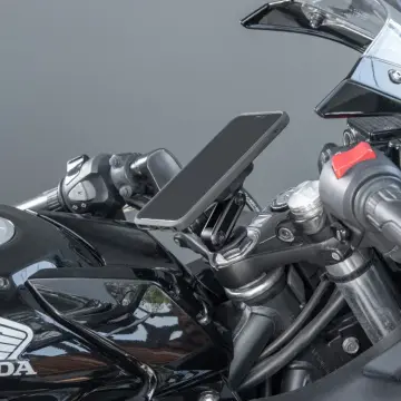 Motorcycle Mount / Stem Mount: Charging - Black