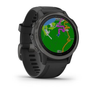 Garmin Fenix 6S Pro Sapphire Multispor GPS Akıllı Saat Siyah