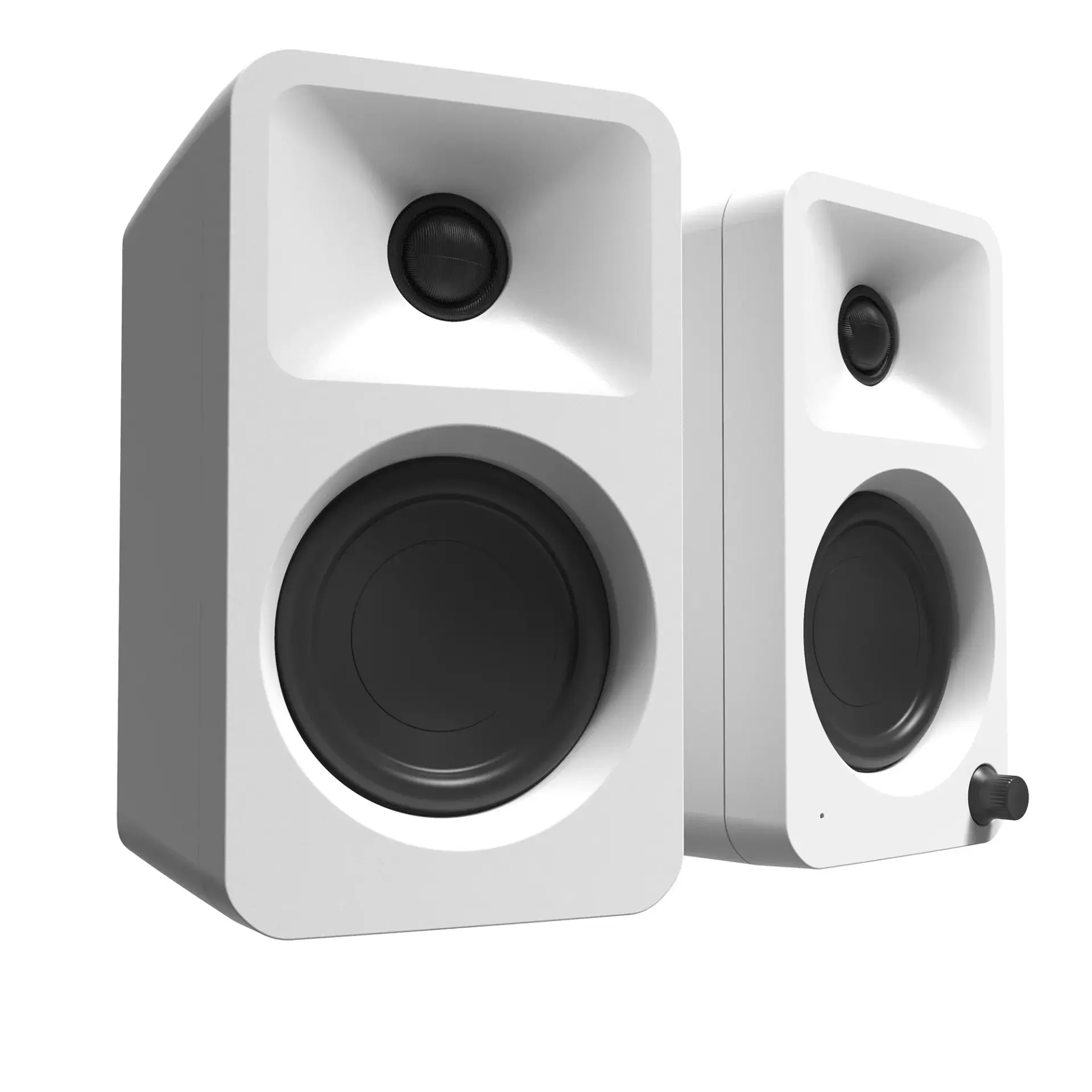 ORA | 100W 3'' Aktif Referans Masaüstü Hoparlörler | Beyaz, Çift