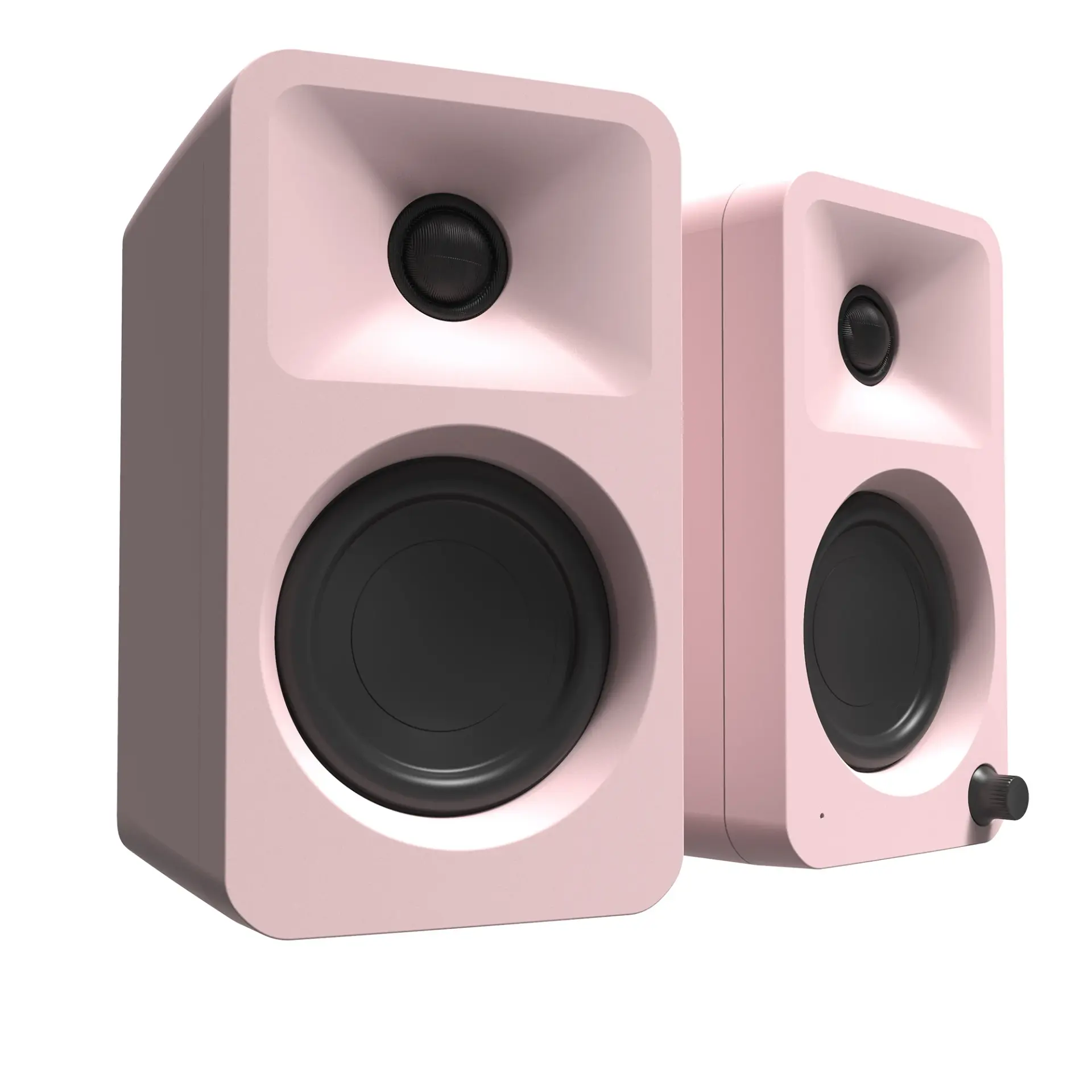 ORA | 100W 3'' Aktif Referans Masaüstü Hoparlörler | Pembe, Çift