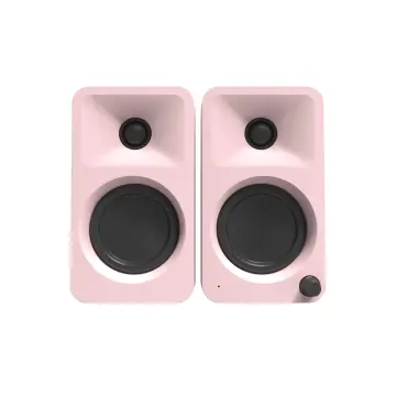 ORA | 100W 3'' Aktif Referans Masaüstü Hoparlörler | Pembe, Çift