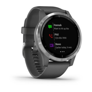 Garmin Vivoactive 4 Gümüş Gri Akıllı Saat