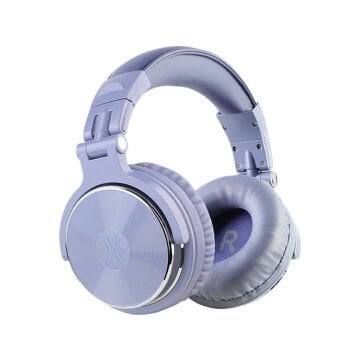 Pro10 Kulak Üstü Kablolu DJ Kulaklığı (Mor)