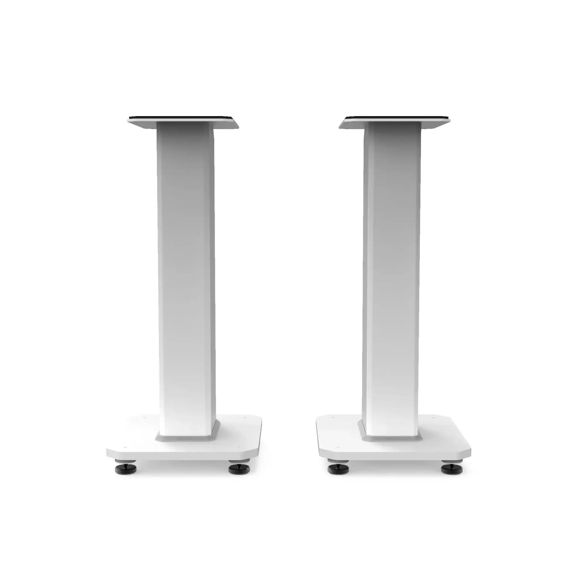 SX22W 22'' Dolum Yapılabilir Hoparlör Standları, İzolasyon Ayaklı - Beyaz (Çift)