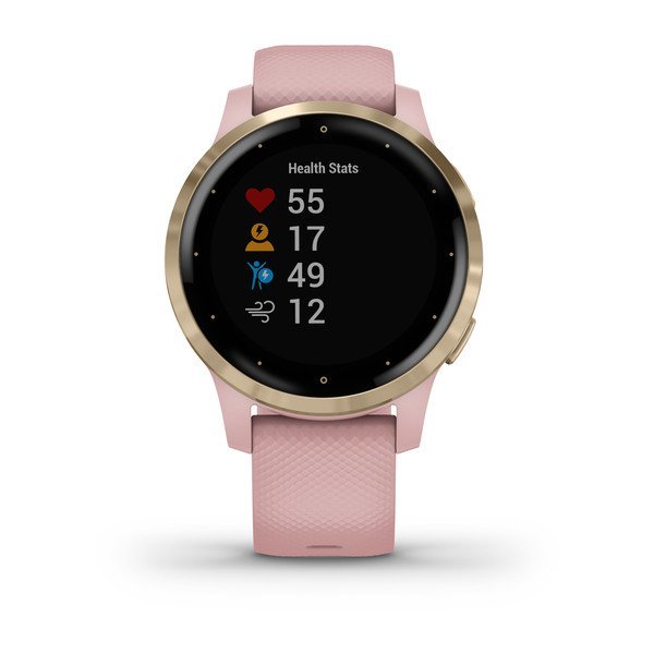 Garmin Vivoactive 4S Light Gold Pembe Akıllı Saat