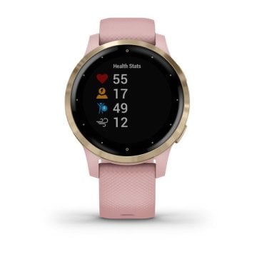Garmin Vivoactive 4S Light Gold Pembe Akıllı Saat
