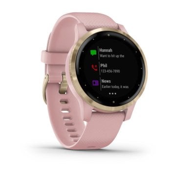Garmin Vivoactive 4S Light Gold Pembe Akıllı Saat
