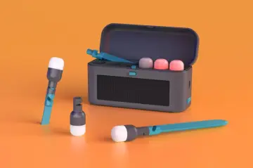 Site Lights Güneş Enerjili & USB-C Şarjlı Kamp Aydınlatma Seti