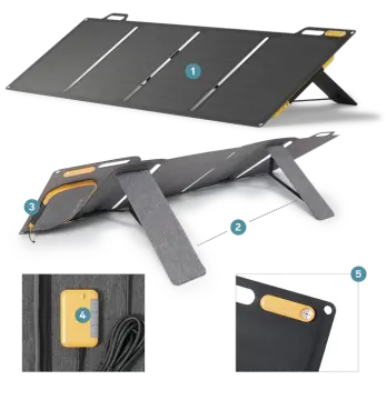 Solar Panel 100 W Katlanabilir Güneş Paneli