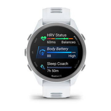 Garmin Forerunner 170 Music Beyaz, Beyaz/Bulut Mavisi Kayışlı
