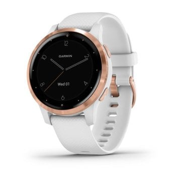 Garmin Vivoactive 4S Rose Gold Beyaz Akıllı Saat