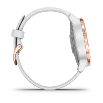 Garmin Vivoactive 4S Rose Gold Beyaz Akıllı Saat