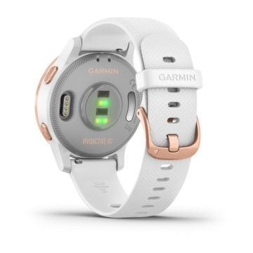 Garmin Vivoactive 4S Rose Gold Beyaz Akıllı Saat