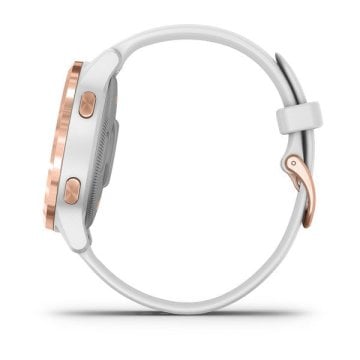 Garmin Vivoactive 4S Rose Gold Beyaz Akıllı Saat