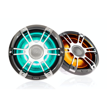 Fusion SG-FL882SPC 330 Watt Krom Marine CRGBW LED Hoparlör