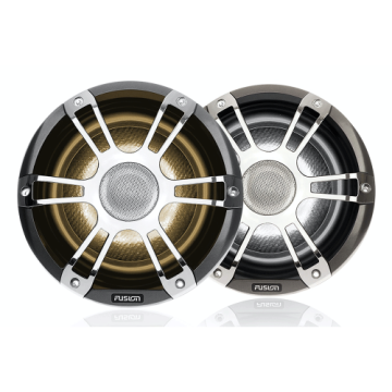 Fusion SG-FL882SPC 330 Watt Krom Marine CRGBW LED Hoparlör