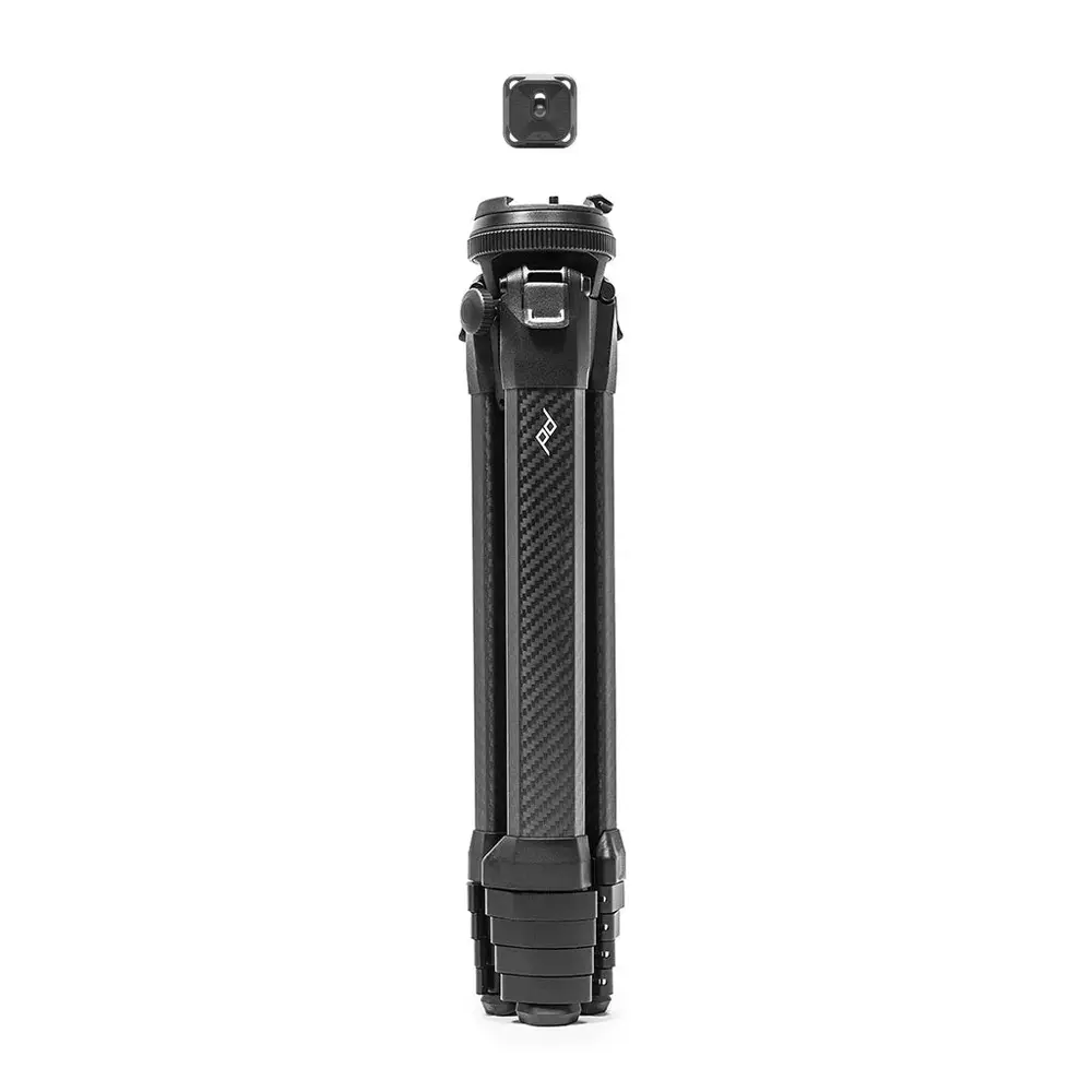 Travel Tripod Karbon Fiber Kompakt Seyahat Tripodu