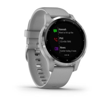 Garmin Vivoactive 4S Gümüş Gri Akıllı Saat