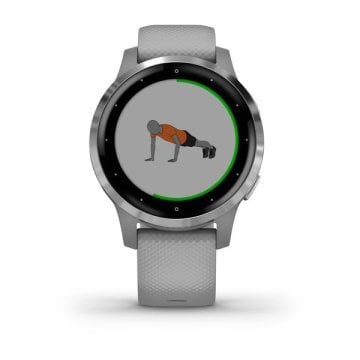 Garmin Vivoactive 4S Gümüş Gri Akıllı Saat