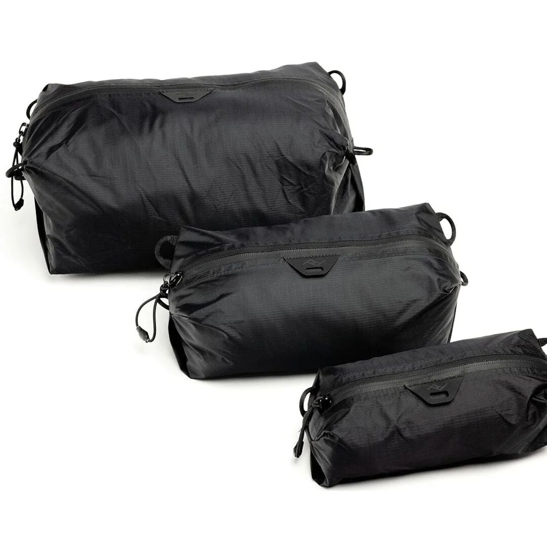 Ultralight Packing Cube Bundle – Ultra Hafif Çanta Düzenleyici Seti - Black