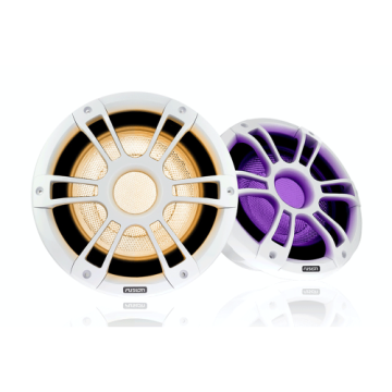 Fusion SG-SL102SPW 600 Watt Sports Beyaz Marine CRGBW LED Subwoofer