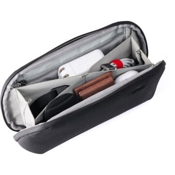 Tech Pouch (Small) – Charcoal