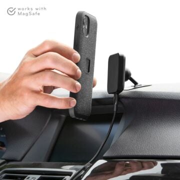 Car Mount | Magnetic Wireless Charging | Qi2
