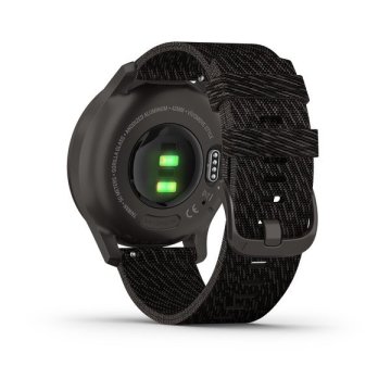 Garmin Vivomove Style Grafit Siyah Akıllı Saat-Dokuma Naylon Kayış