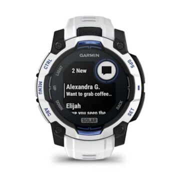 Garmin Instinct 3 – 45 mm Solar - Beyaz Mavi