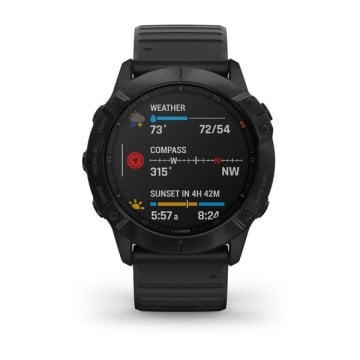 Garmin Fenix 6X Pro Multispor GPS Akıllı Saat Siyah